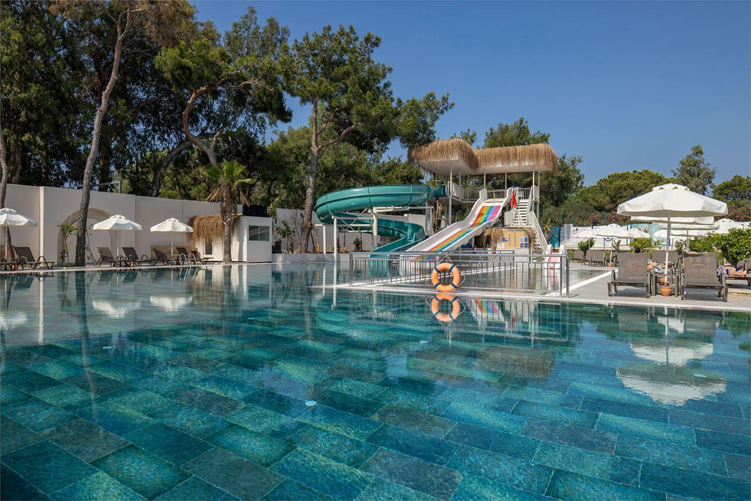 Berry Blue Hotels Side Bagian luar foto